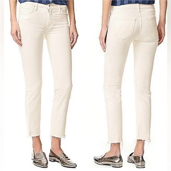 MOTHER Denim - MOTHER | The Rascal Ankle Snippet | Whipping The Cream | 29